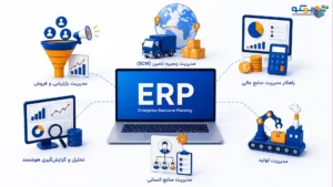 ERP چیست؟ راهنمای جامع نرم افزار برنامه ریزی منابع سازمانی - نرم افزار erp
