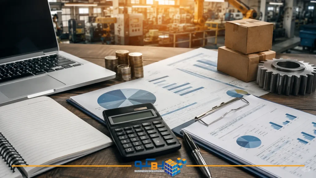 نحوه محاسبه دقیق بهای تمام شده تولید در ERP بهکو - بهای تمام شده تولید